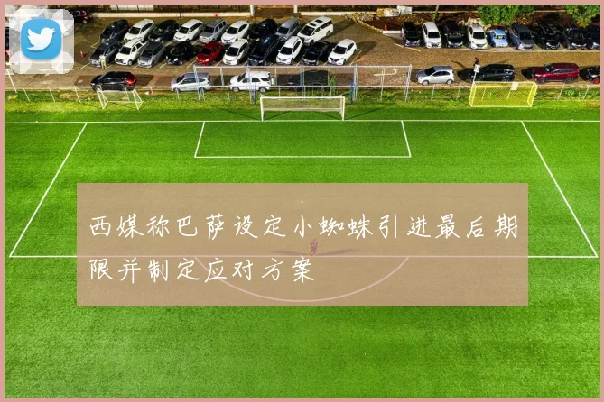 西媒称巴萨设定小蜘蛛引进最后期限并制定应对方案