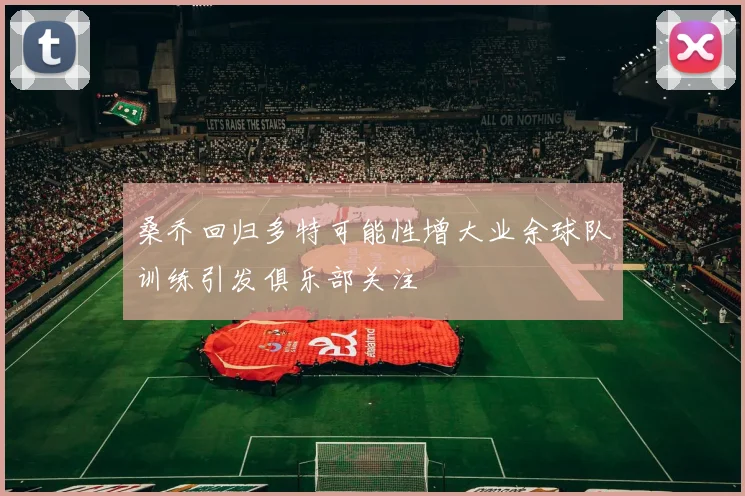 桑乔回归多特可能性增大业余球队训练引发俱乐部关注
